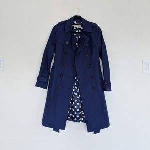 Hobbs London Saskia Trench Coat (Navy)